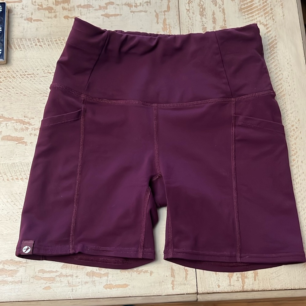 Oiselle size 4 pocket running shorts. Plum color. Worn only a handful of times.